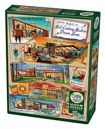 Mid-Century Modern Dream Home Puzzle - 1000 Pieces 