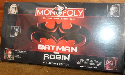 Monopoly: Batman and Robin Collectors Edition - USED - By Seller No: 20 GOB Retail