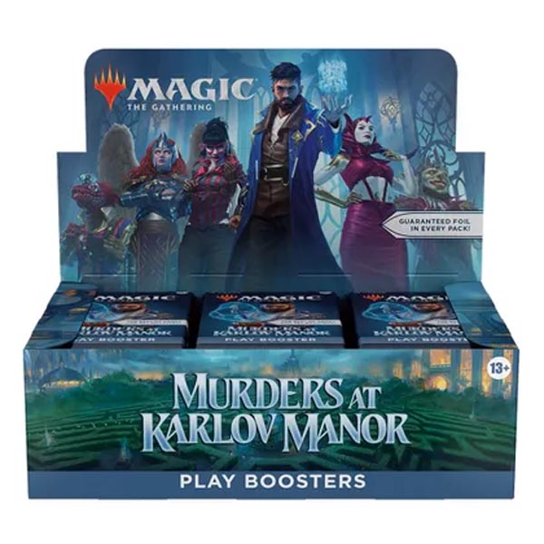 Magic the Gathering: Murders at Karlov Manor: Play Booster Box (36 Packs)