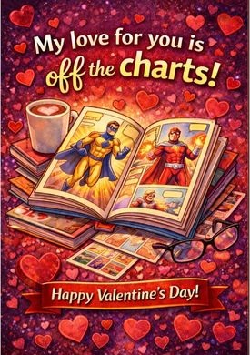 Happy Valentine Day - My Love for You is Off the Charts