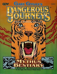 Dangerous Journeys: Mythus Bestiary - USED