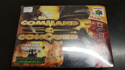 Command and Conquer - N64 - (NEW Original Shrink Wrap)