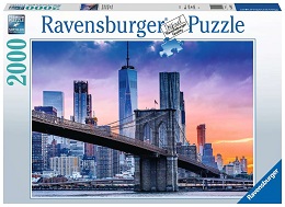 New York Skyline Puzzle - 2000 Pieces 