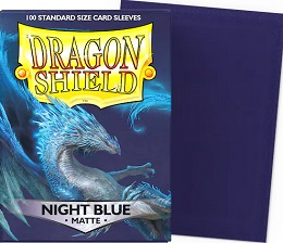 Sleeves: Dragon Shield: Matte Night Blue: 100 Sleeves