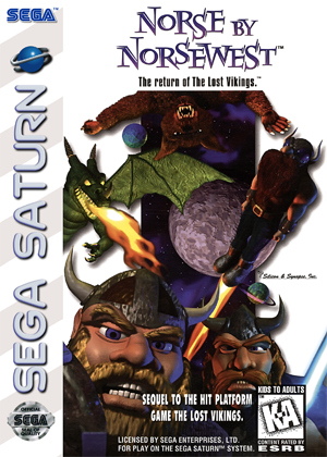 Norse by Norsewest: The Return of the Lost Vikings - Sega Saturn