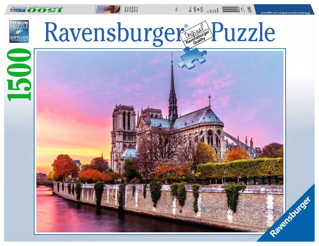 Picturesque Notre Dame Puzzle - 1500 Pieces 