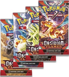 Pokemon TCG: Scarlet and Violet 3: Obsidian Flames Booster Pack (1 pack)