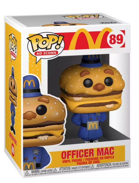 Funko Pops: Ad Icons: McDonalds: Officer Mac (89)