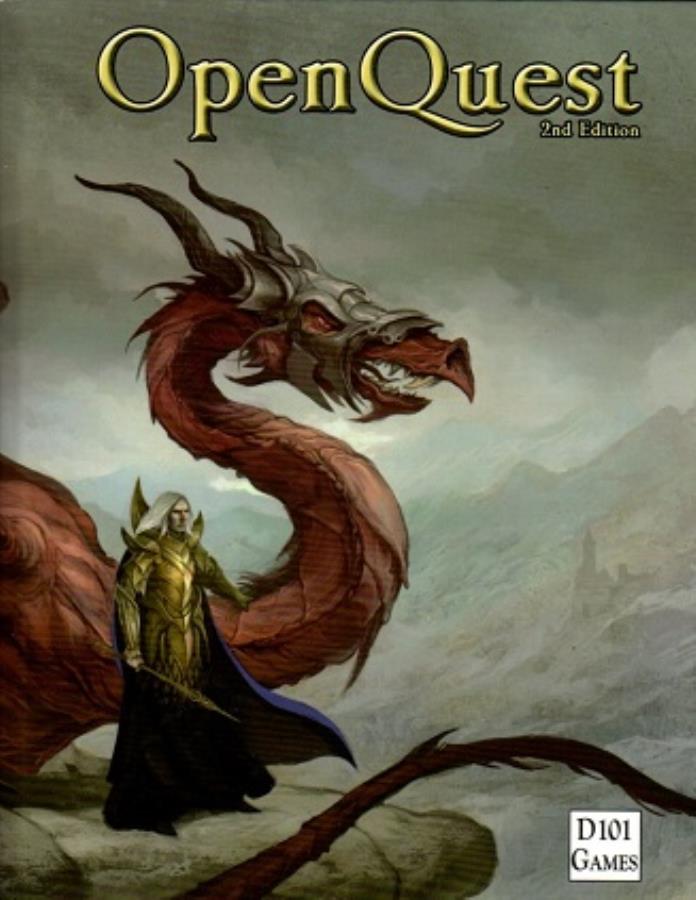 Open Quest 2nd Edition: Core Rulebook - Used