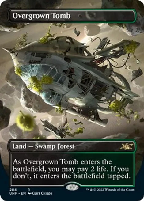 Overgrown Tomb - (Unfinity) Borderless - Used