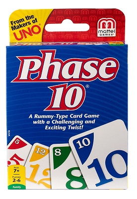 Phase 10 Card Game - USED - By Seller No: 14789 James Melby