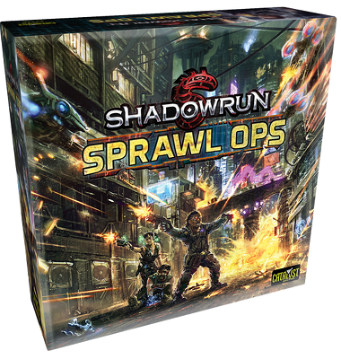 Shadowrun: Sprawl Ops Board Game - USED - By Seller No: 7709 Tom Schertzer
