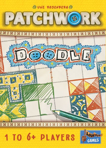 Patchwork Doodle Board Game - USED - By Seller No: 817 Allison Mendel