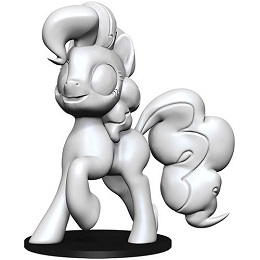 Wizkids Minis: My Little Pony Unpainted Miniatures: Pinkie Pie 