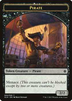 Pirate Token with Menace - Black - 2/2