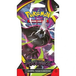 Pokemon TCG: Mega Evolution 5: Pitch Black: Sleeved Booster Pack