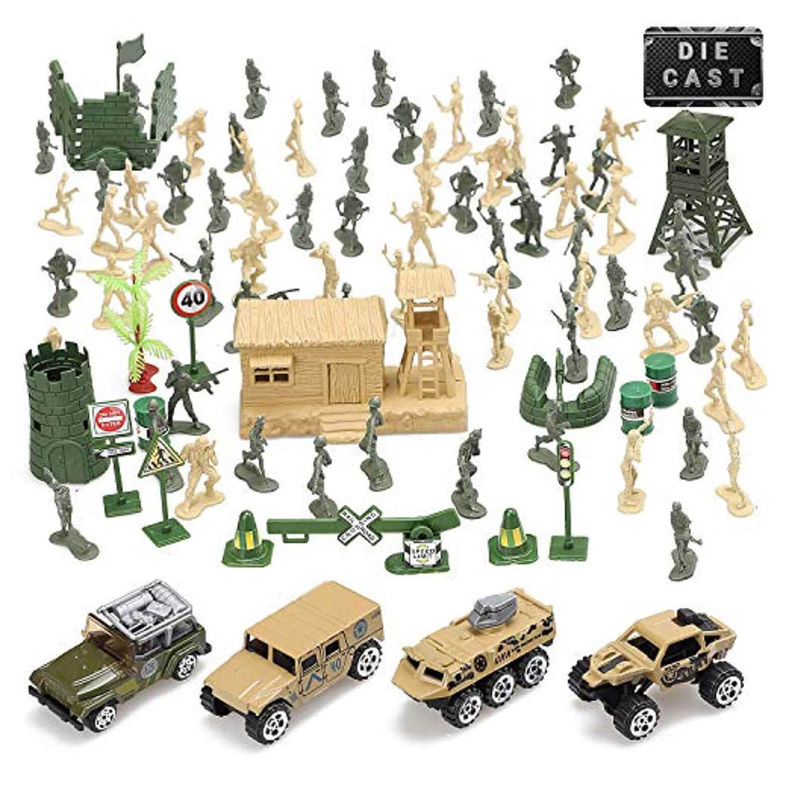 Plastic Army Men - Warfare Millennium Edition Play Set