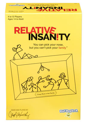 Relative Insanity Card Game - USED - By Seller No: 20070 Carly Updike