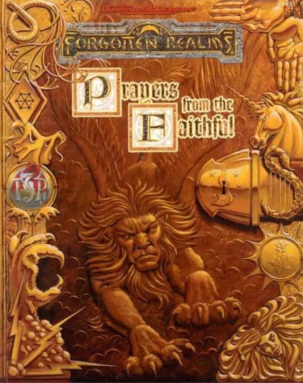 Dungeons and Dragons 2nd ed: Forgotten Realms - Prayers from the Faithful