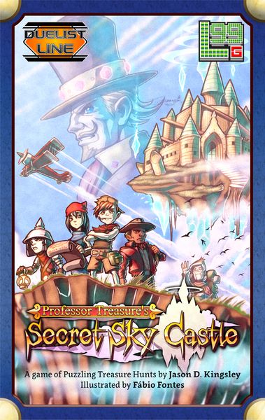 Professor Treasures Secret Sky Castle Board Game