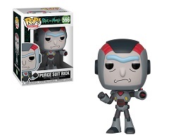 Funko POP: Animation: Rick and Morty: Purge Suit Rick - Used