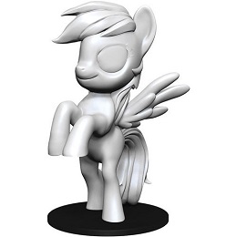 Wizkids Minis: My Little Pony Unpainted Miniatures: Rainbow Dash