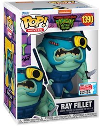 Funko Pop: Movies: TMNT Mutant Mayhem: Ray Fillet (2023 Fall Convention Limited Edition) (1390) - USED