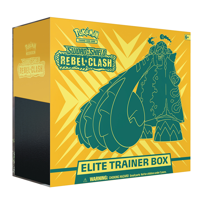 Pokemon TCG: Sword and Shield Rebel Clash Elite Trainer Box