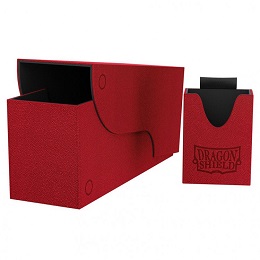 Deck Box: Dragon Shield: Nest + 300 Red/Black