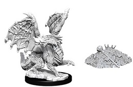 Dungeons and Dragons: Nolzur's Marvelous Unpainted Miniatures: Red Dragon Wyrmling 