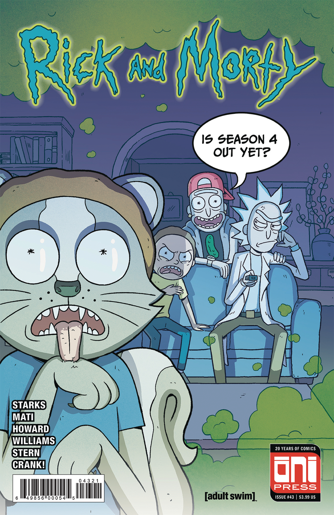 Rick and Morty no. 43 (2015 Series)(Variant Cover)
