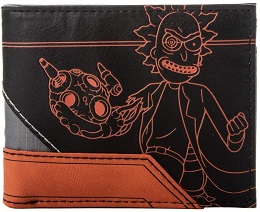 Rick and Morty Layered Material Bi-Fold Wallet 