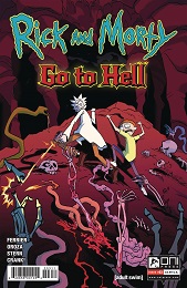 Rick and Morty Go to Hell no. 3 (2020 Series) (A Cover)