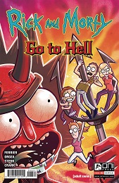 Rick and Morty Go to Hell no. 3 (2020 Series) (B Cover)