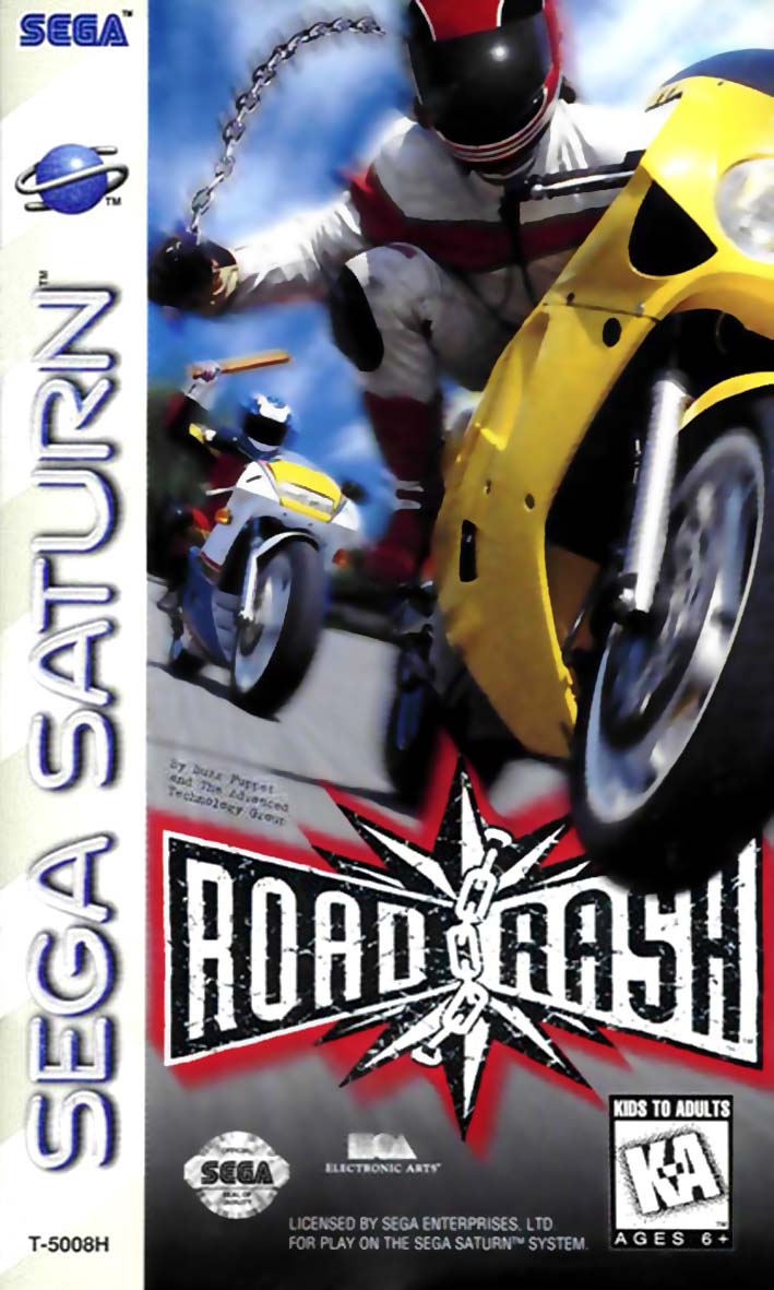 Road Rash - Sega Saturn