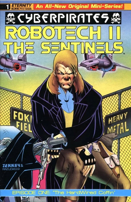 Robotech 2 The Sentinels The Cyberpirates (1991) Complete Bundle - Used