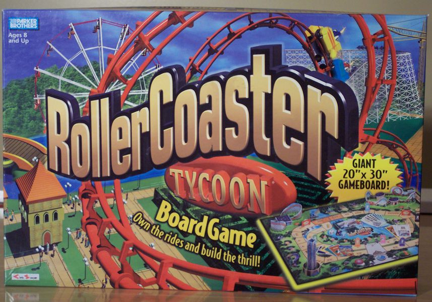 Rollercoaster Tycoon Board Game - USED - By Seller No: 14526 Joe Cwik