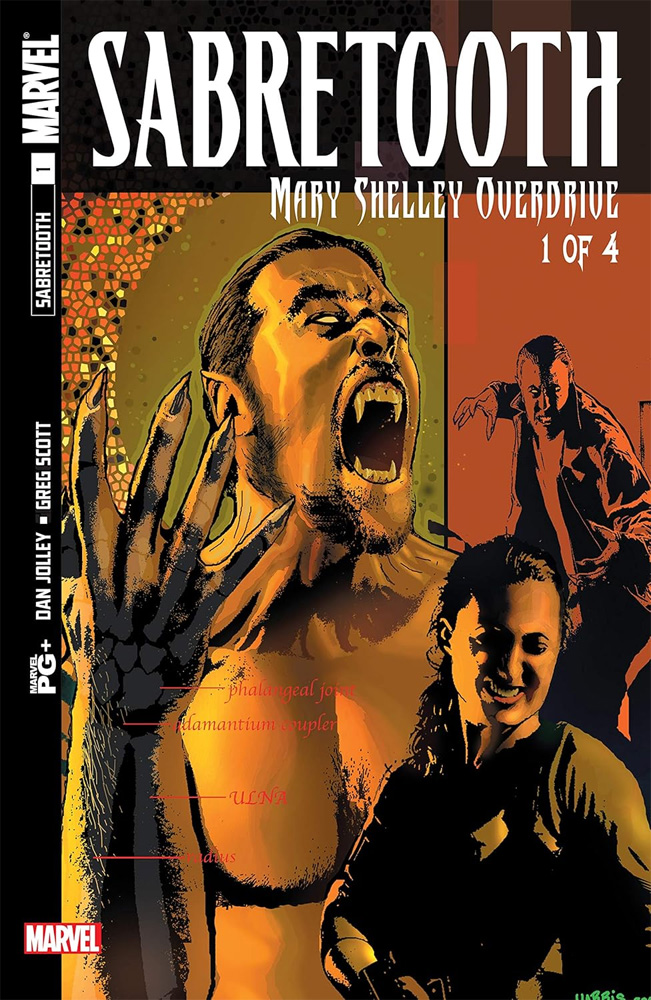 Sabretooth Mary Shelley Overdrive (2002) Complete Bundle - Used