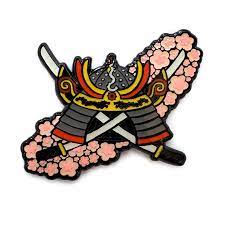 Sakura Samurai Enamel Pin