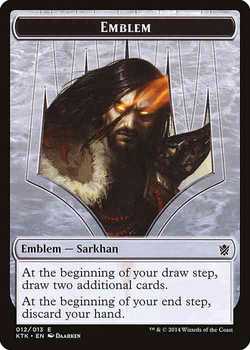 Sarkhan, The Dragonspeaker Emblem Token