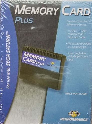 Memory Card Plus - Sega Saturn (in original box)
