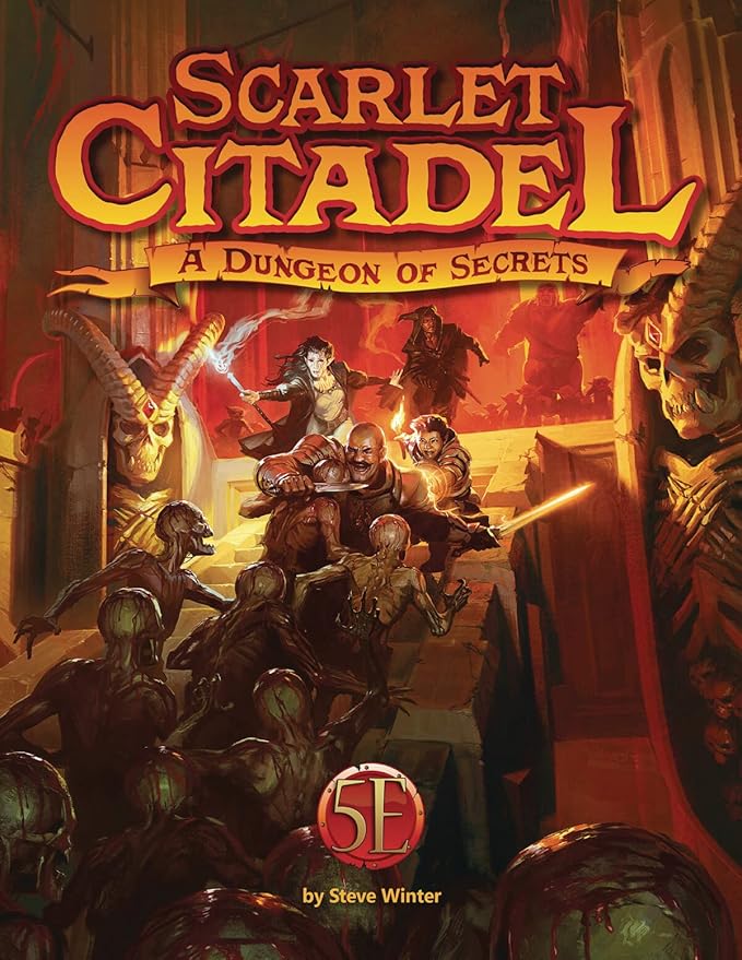 Scarlet Citadel: A Dungeon of Secrets - USED