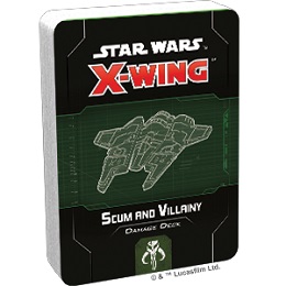 Star Wars X-Wing: 2nd Edition - Scum and Villainy Damage Deck 