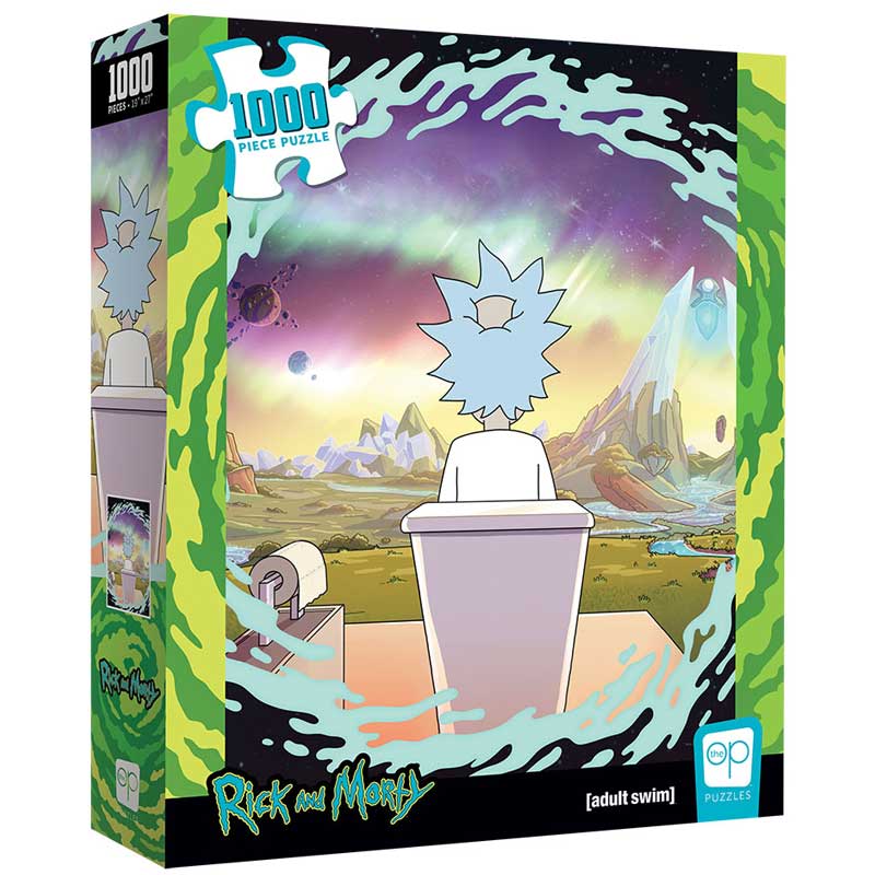 Rick and Morty "Shy Pooper" Puzzle - 1000 Pieces
