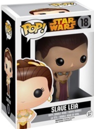 Funko Pop: Star Wars: Slave Leia (18) - USED