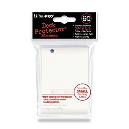 Deck Protector Mini: Solid White (60 Sleeves) 