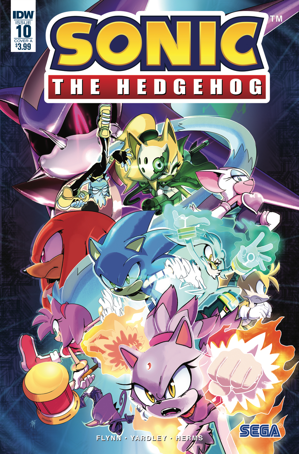 Sonic the Hedgehog no. 10 (2018 Series)