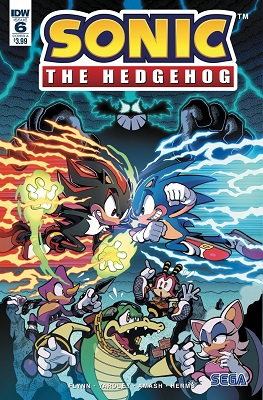 Sonic the Hedgehog no. 6 (2018 Series)