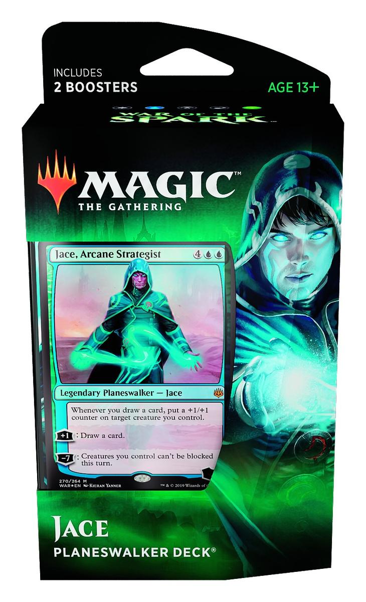 Magic the Gathering: War of the Spark Jace Planeswalker Deck