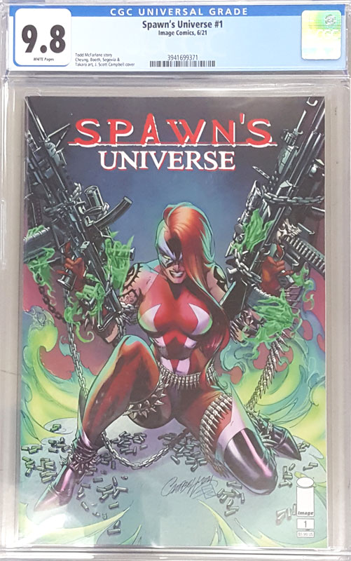 Spawn's Universe no. 1 (2021) CGC Graded 9.8